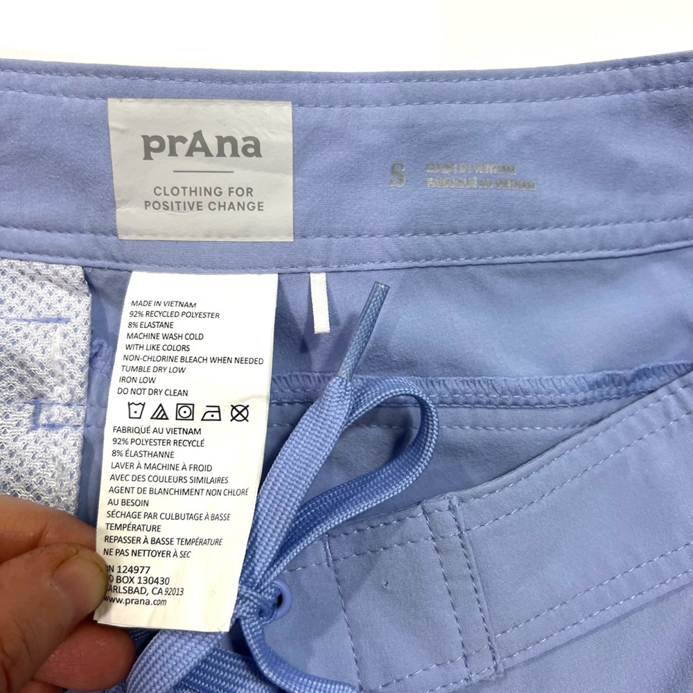 Prana Women Schaffie Short in Morning Glory 1969221 Womens Size Small - Picture 3 of 4